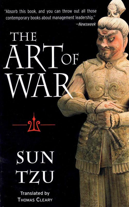 "The Art of War" by "Sun Tzu"